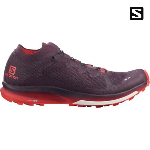 Sapatilhas Trail Running Salomon S/Lab Ultra 3 Feminino Bordeaux | PT Q45096